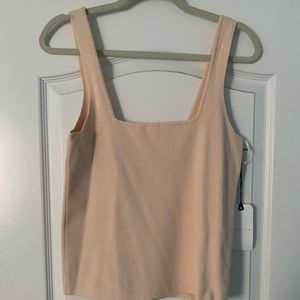 Brand new Leigh tank top, size: XL, color: beige whisper